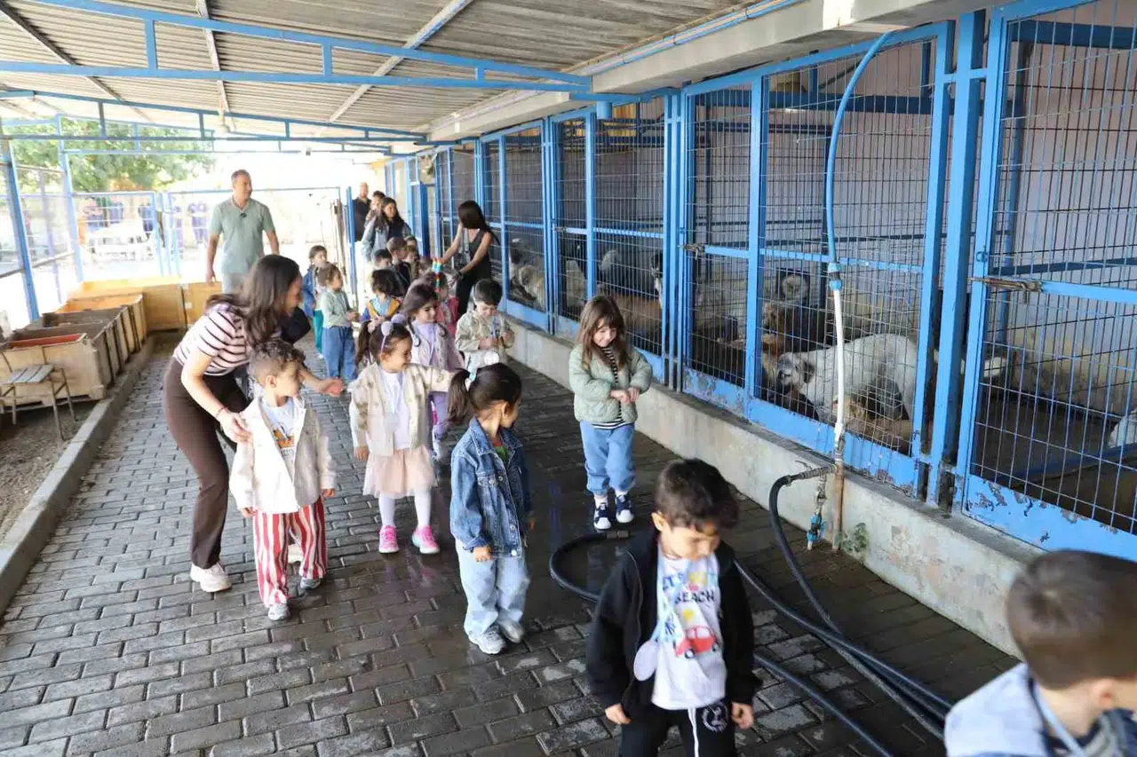 Nazilli’de minik yürekler can dostlarla buluştu: Sevgi dolu bir gün