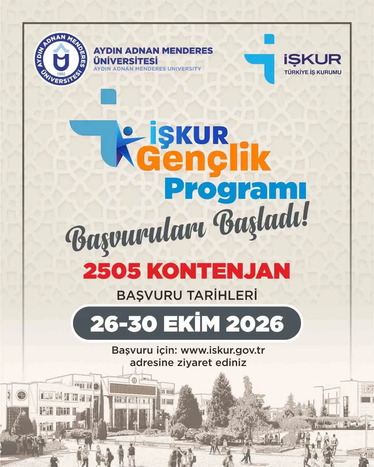 ADÜ’lü gençlere kariyer kapısı: 2 bin 505 öğrenciye iş deneyimi fırsatı