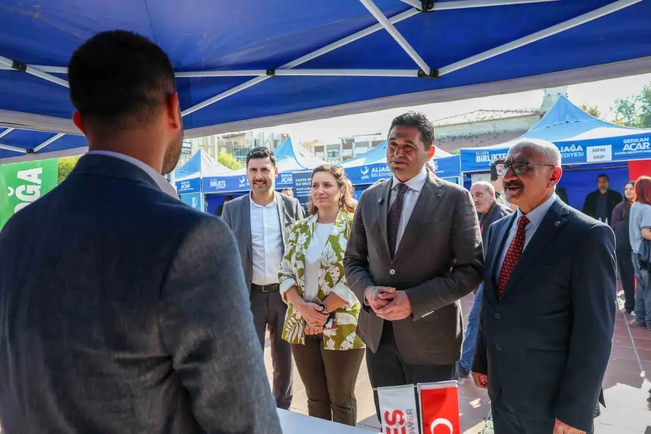 Aliağa’da istihdam seferberliği: Dev fuar kapılarını iş arayanlara açtı