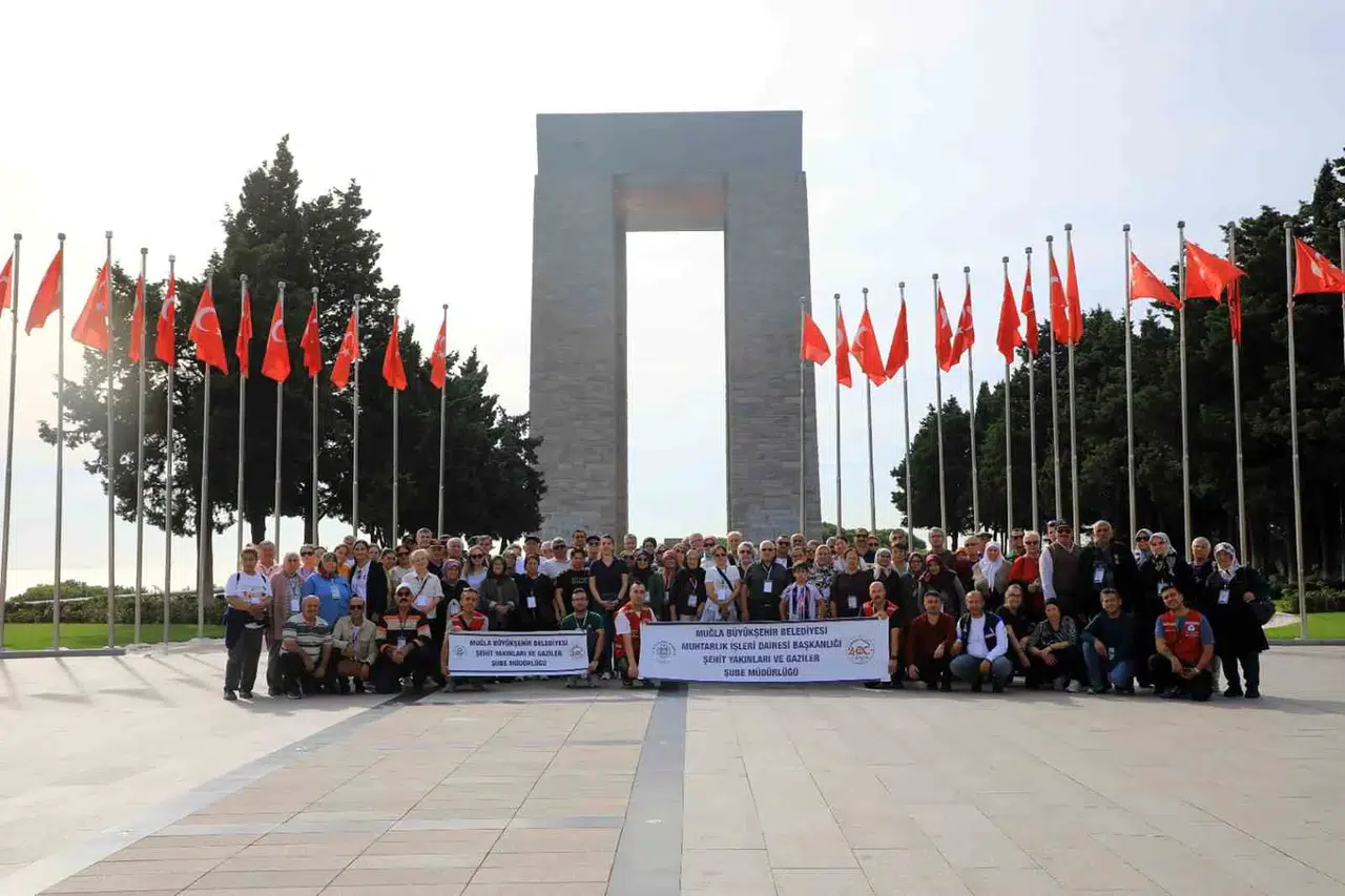 Muğla’dan Çanakkale’ye vefa yolculuğu: 127 aile tarihi yerinde inceledi