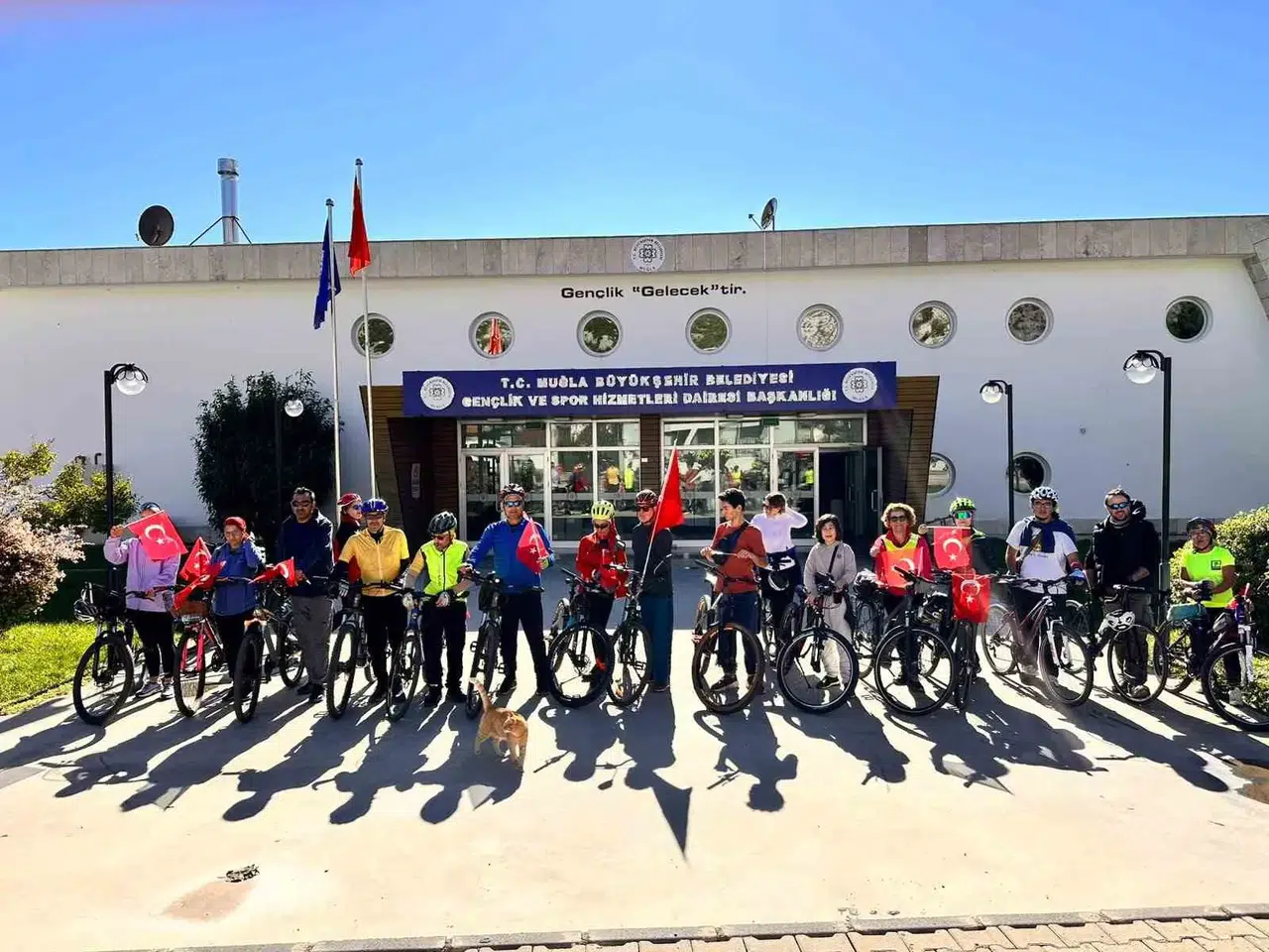 Muğla’da Cumhuriyet coşkusu parkurlara ve meydanlara taştı