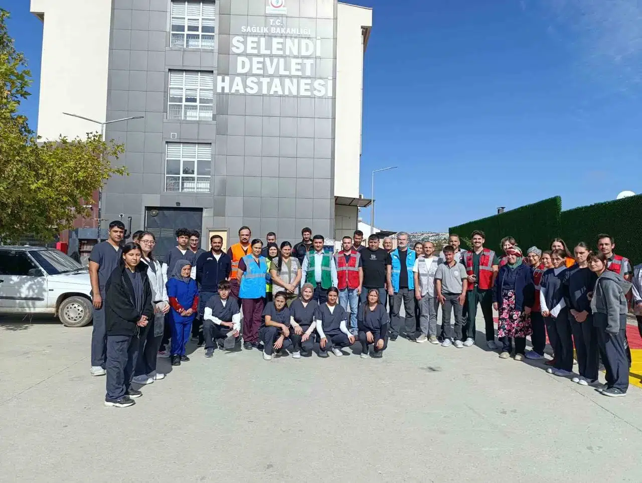 Selendi Devlet Hastanesi'nde nefes kesen tatbikat: Zehirlenme senaryosu gerçeği aratmadı