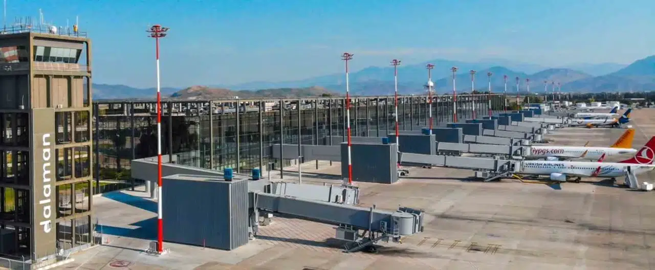 Turizmde dev hareketlilik: Dalaman Havalimanı yolcu rekoruna koşuyor