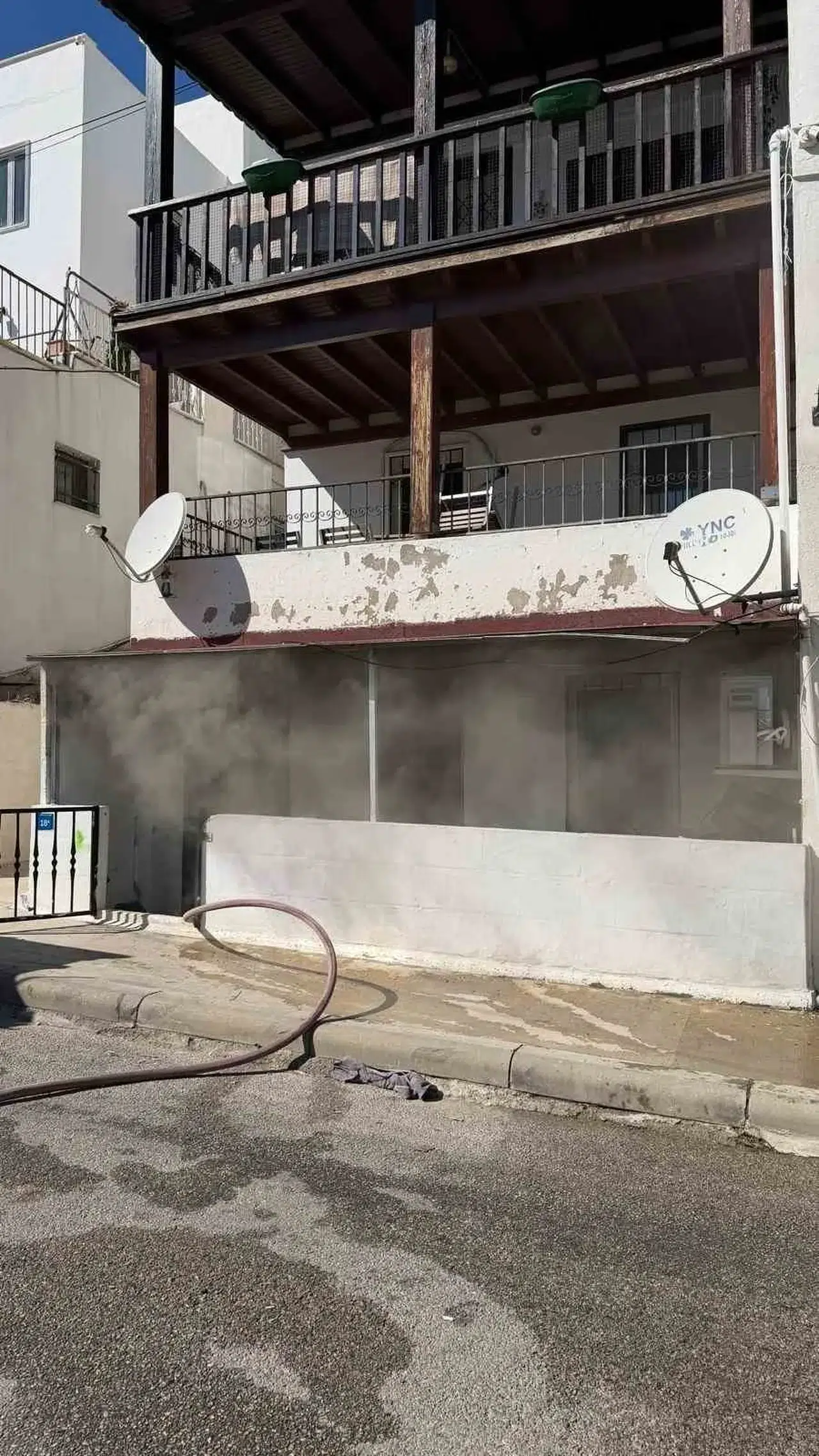 Bodrum’da korku dolu anlar: Alevler apartmanı sardı