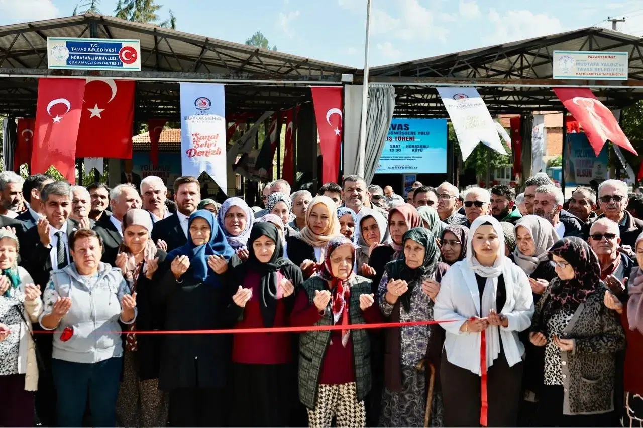 Tavas’ta ulaşım çilesi tarih oldu: 11 kilometrelik yeni yol hizmete açıldı