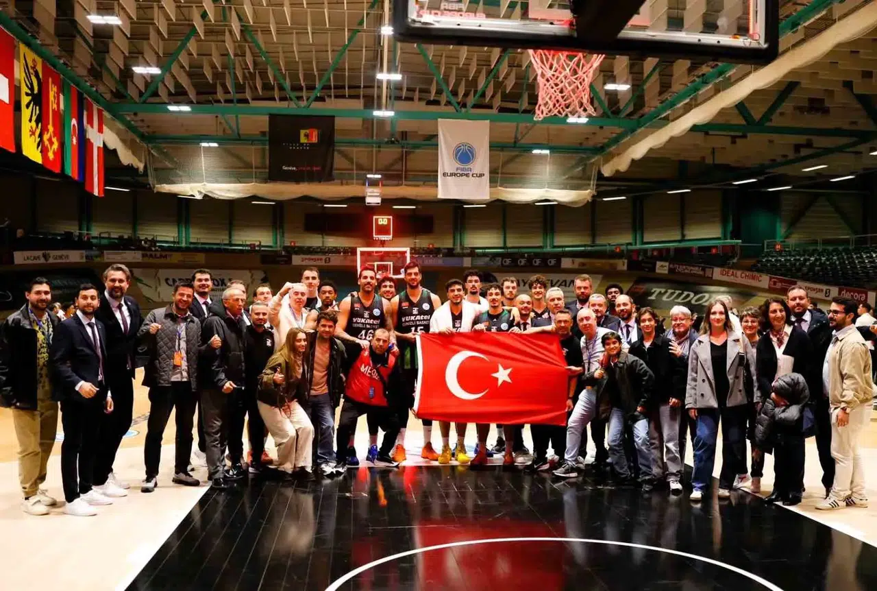 Denizli Basket İsviçre deplasmanında tarih yazdı: Avrupa’da galibiyet serisi