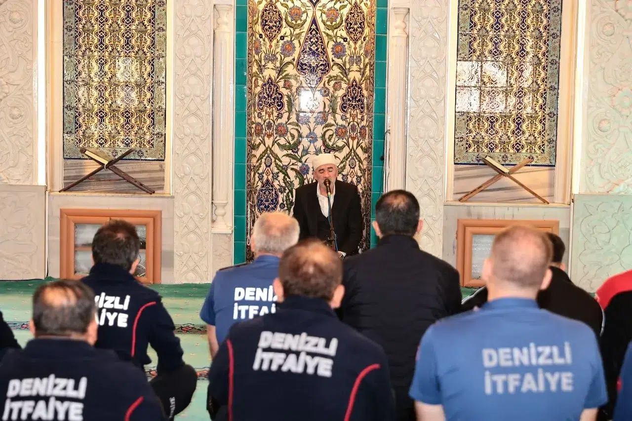 Denizli’de itfaiye kahramanlarına vefa dolu anma