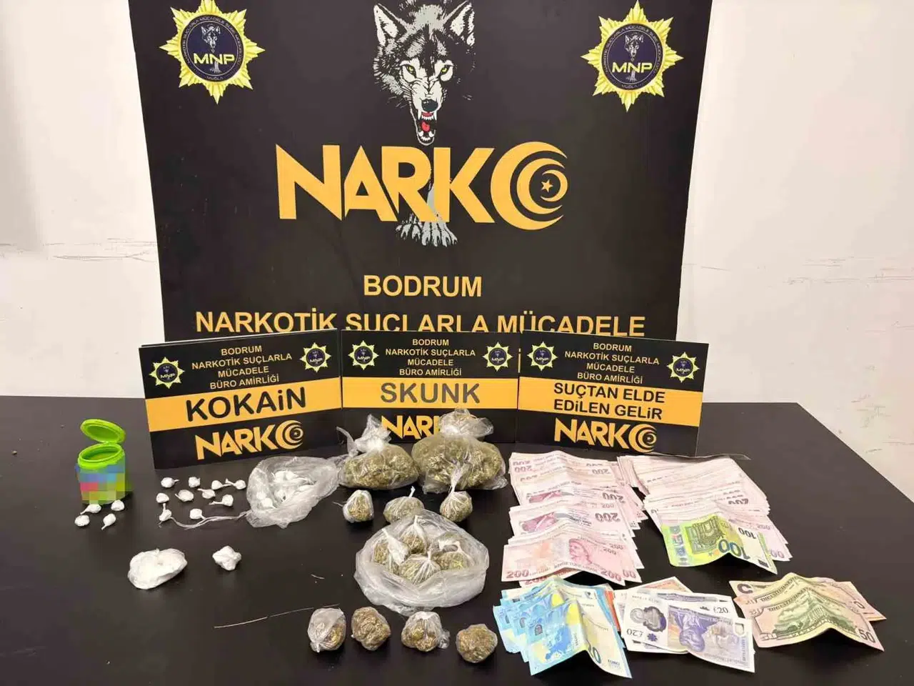 Bodrum narkotik operasyonunda zehir tacirlerine geçit yok