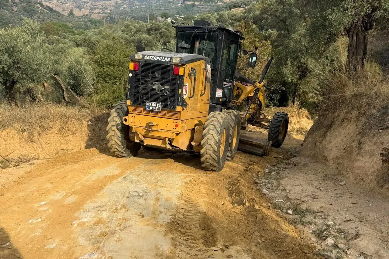 Efeler'de tarım seferberliği: Üreticinin yol engeli kalkıyor