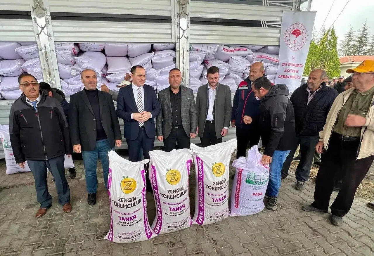 Çaylı çiftçiye bereketli destek: 56 ton tohum toprakla buluşuyor