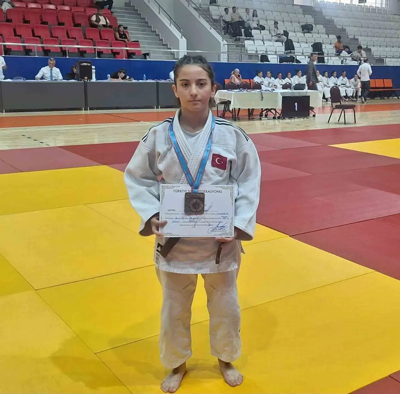 Denizlili judocudan Balkanlar’da gümüş madalya gururu
