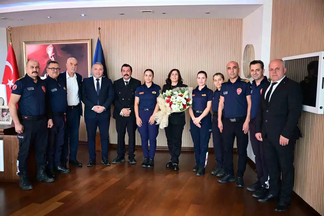 Aydın'ın kahramanlarına Başkan Çerçioğlu'ndan tam destek