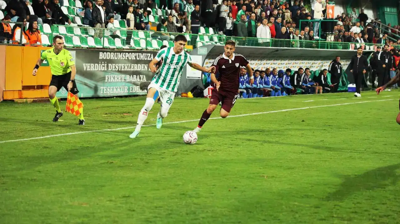 Bodrum’da nefes kesen geri dönüş: Bandırmaspor öne geçti, ev sahibi puanı kaptı