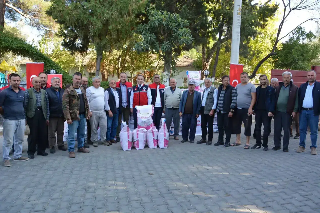 Çine’de hayvancılığa dev destek: Meralar yeşilleniyor, üreticinin yüzü gülüyor