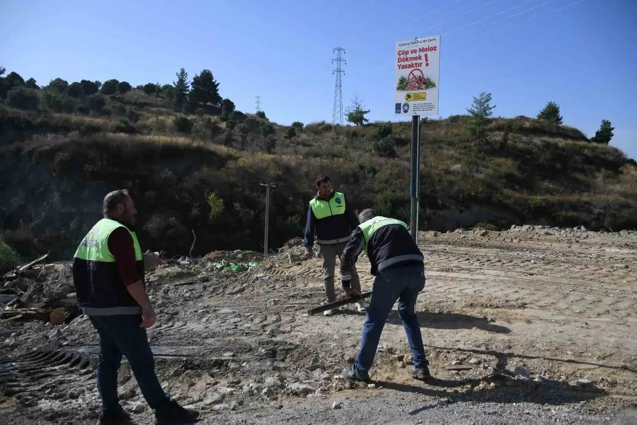 Kuşadası'nda doğa talanına geçit yok: Kaçak döküm yapanlara karşı sıkı takip