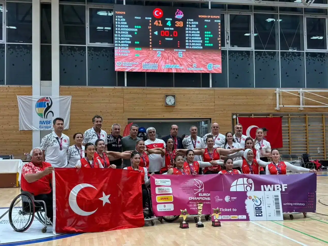 Potanın Sultanları İsviçre’de tarih yazdı: Avrupa zirvesi Türkiye’nin