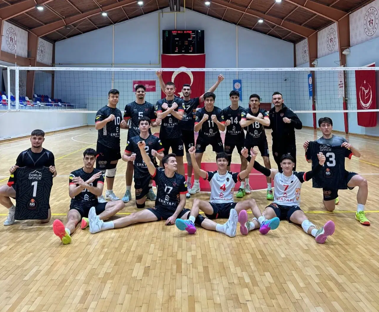 Denizli’nin genç yetenekleri Bursa’da rakibine nefes aldırmadı