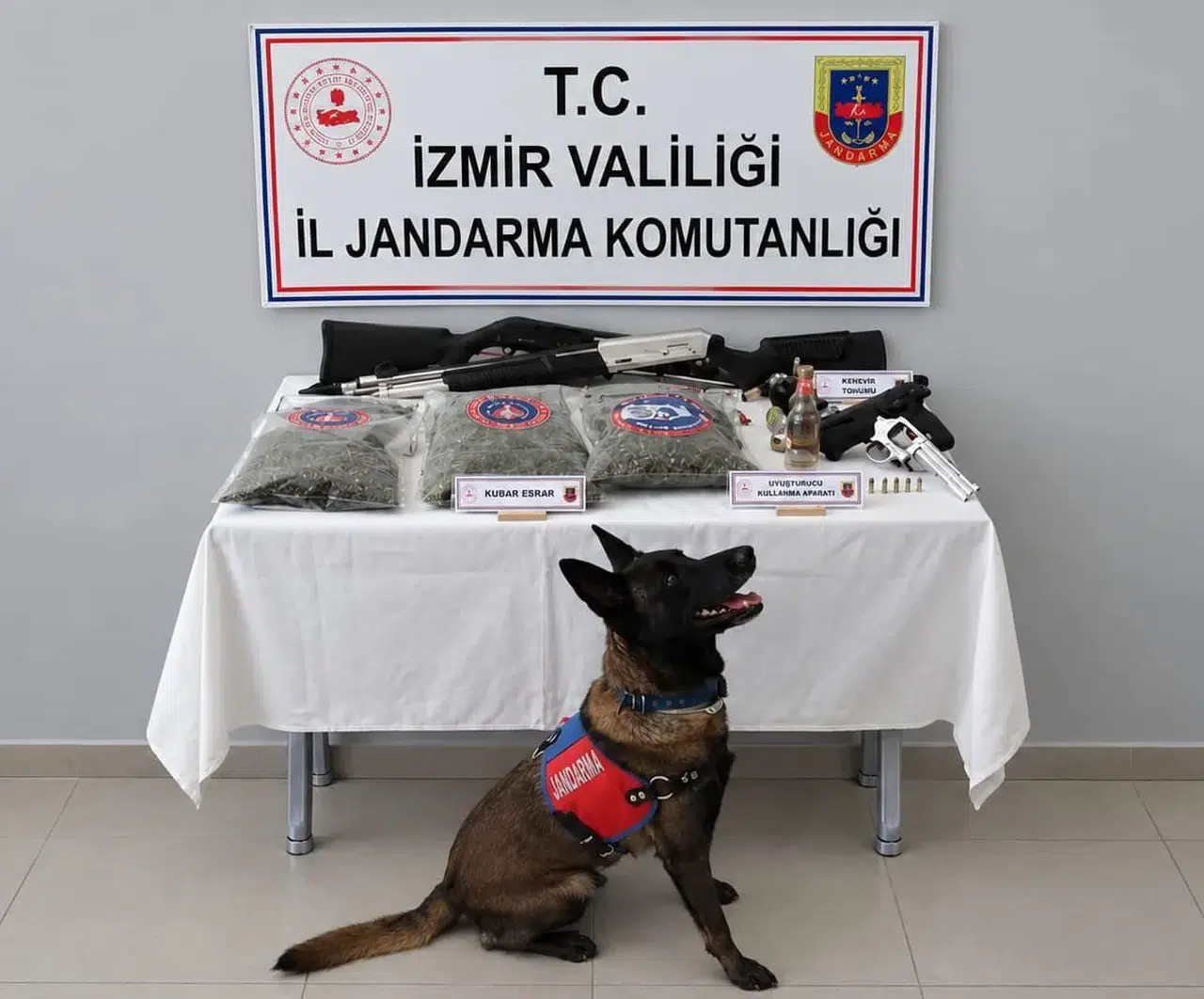 Beydağ'da zehir tacirlerine şafak operasyonu: Cephanelik gibi evler