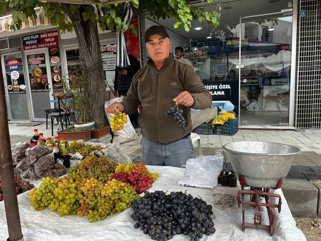 Ata tohumundan sofralara: Haydar üzümleri pazardaki yerini aldı