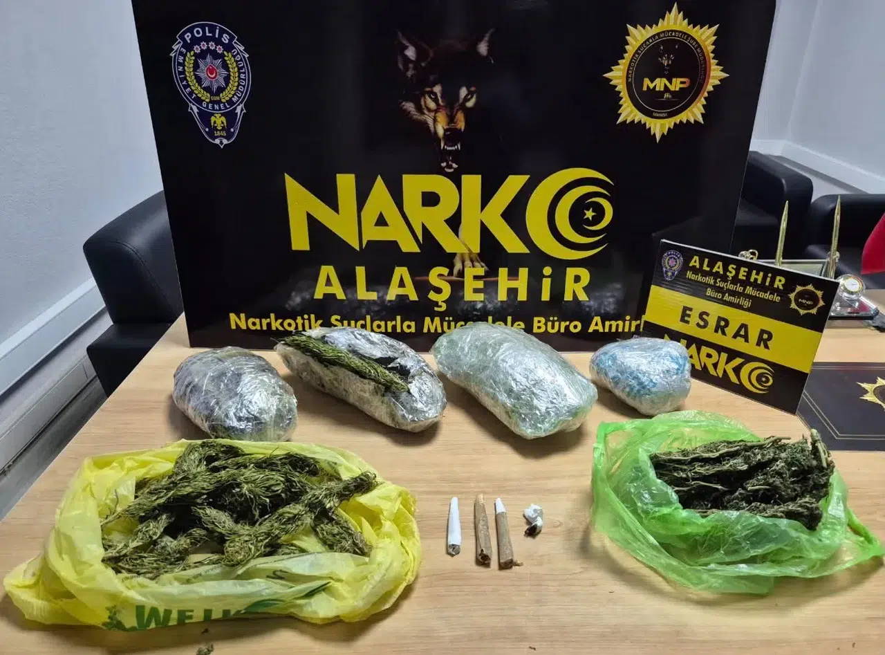 Manisa'da narkotik operasyonu: Zehir tacirine geçit yok
