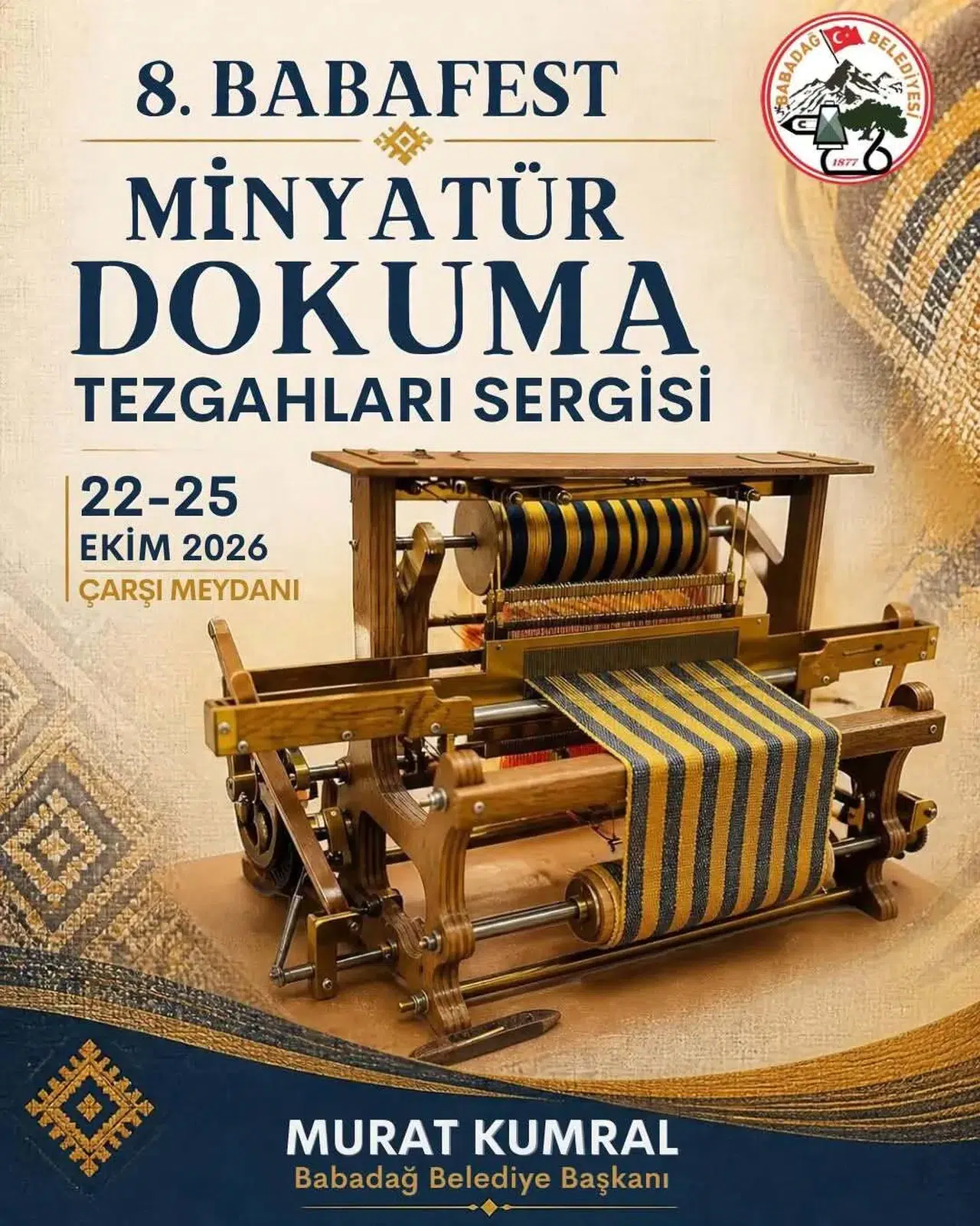 Babadağ’ın dokuma sanatı 8. BABAFEST ile yeniden hayat buluyor