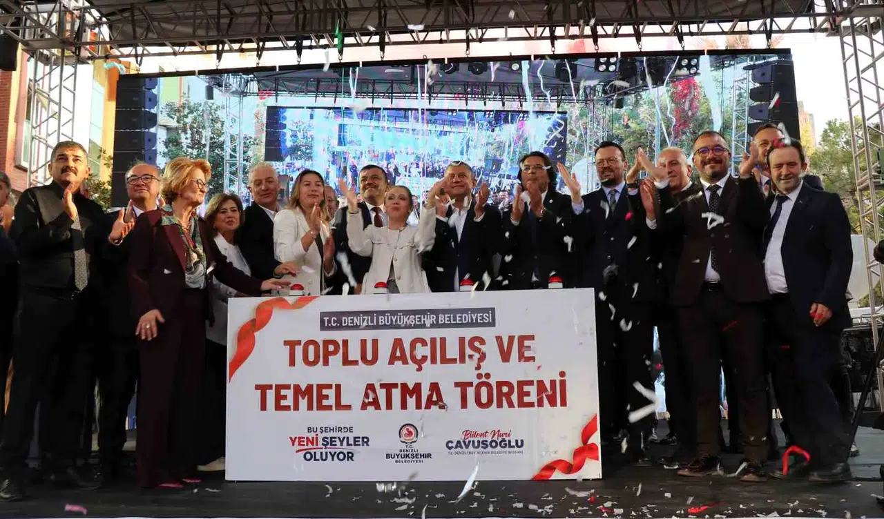 Denizli’de 16 milyar liralık dev hamle: Özgür Özel’den yerel yönetimlere tam not