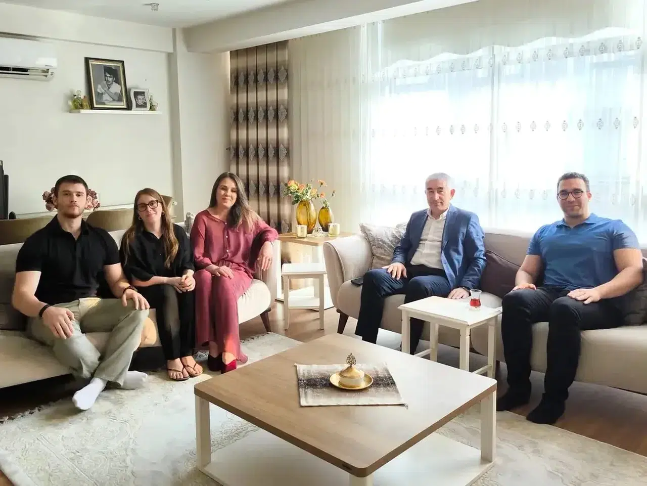 Emniyet Müdürü Karaduman’dan vefa ziyareti: Şehitlerimizin emaneti başımızın tacı