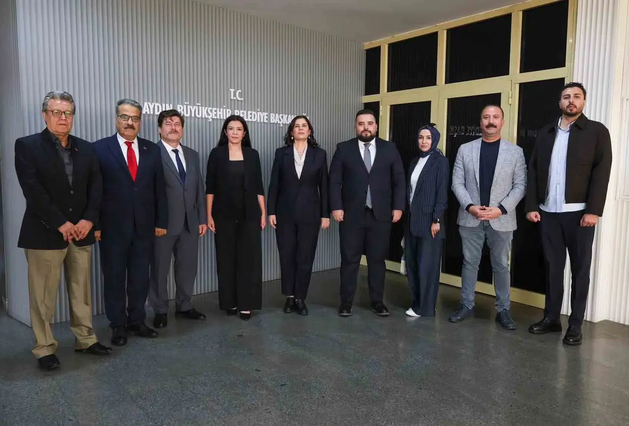 Aydın basınının temsilcilerinden Başkan Çerçioğlu’na nezaket ziyareti