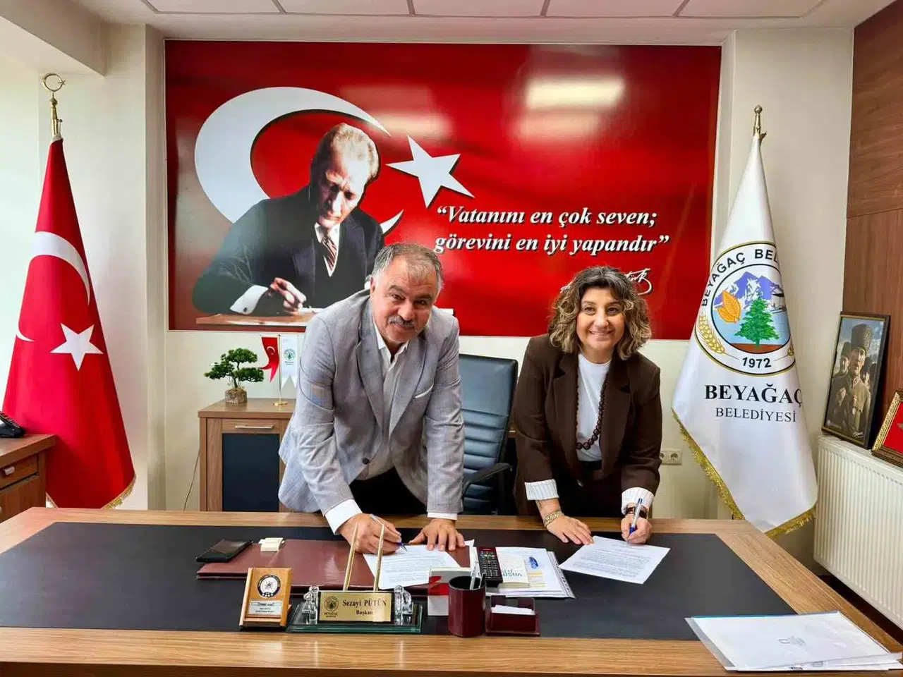 Beyağaç’ta güvenli yapılaşma dönemi: Mimarlar Odası ile kritik imza