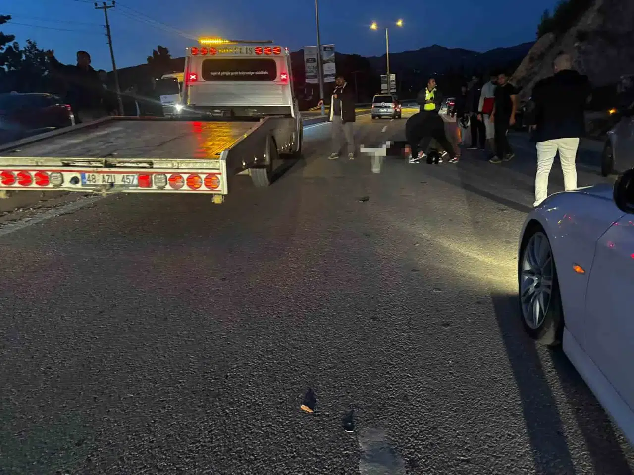 Bodrum'da motosiklet dehşeti: 56 yaşındaki yaya kurtarılamadı