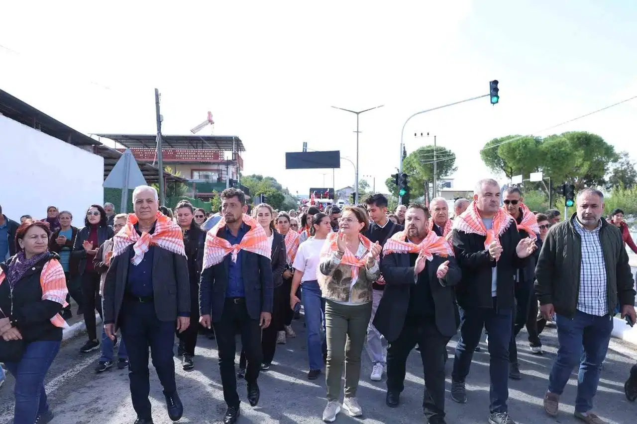Didim’de tarım rüzgarı: Kadın üreticilerden gövde gösterisi