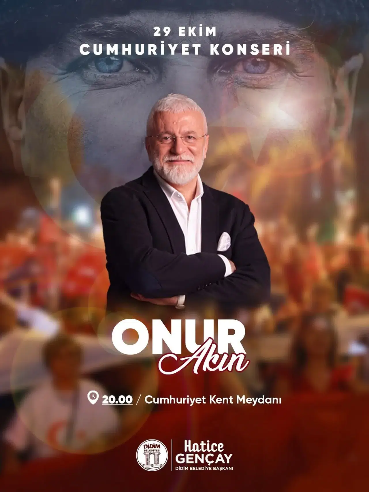 Didim’de Cumhuriyet coşkusu Onur Akın ile zirveye taşınacak