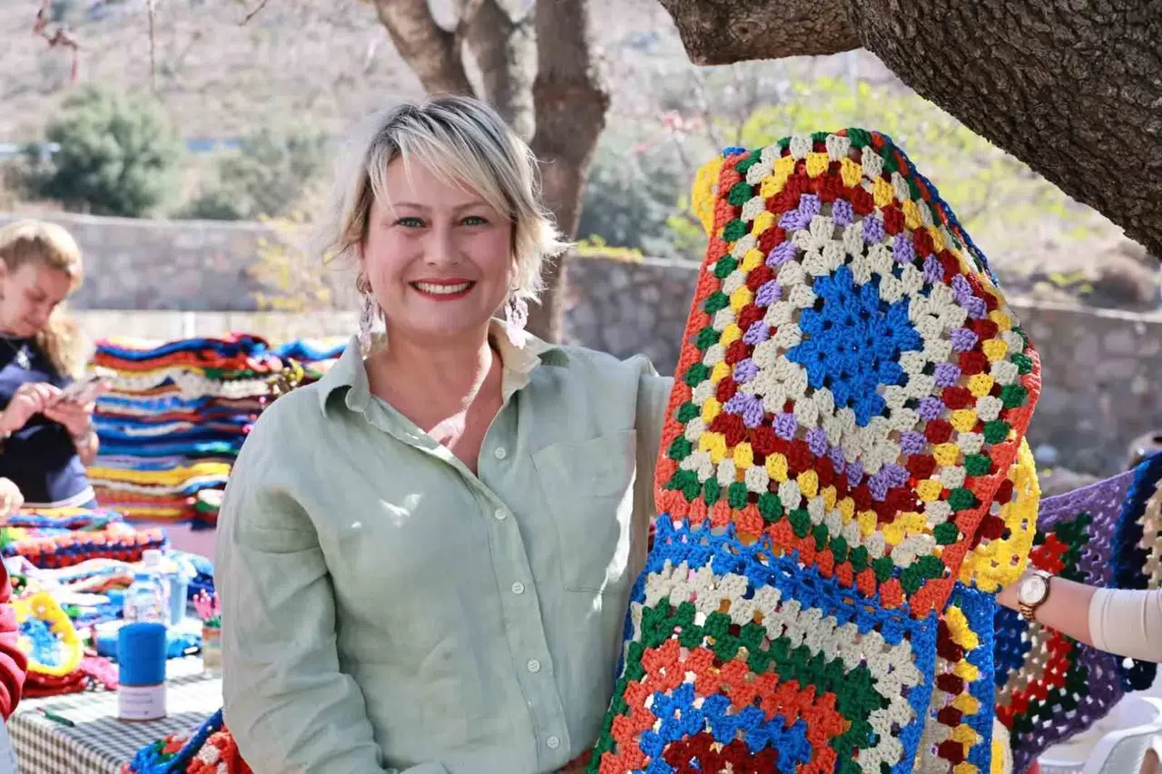 Bodrum’un sokaklarına örgüden sanat dokunuşu: 1400 motifle gelen değişim