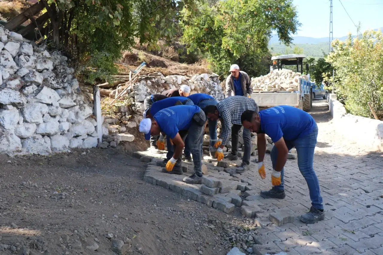 Bozdoğan’da kırsal kalkınma hamlesi: Örencik’in çehresi değişti
