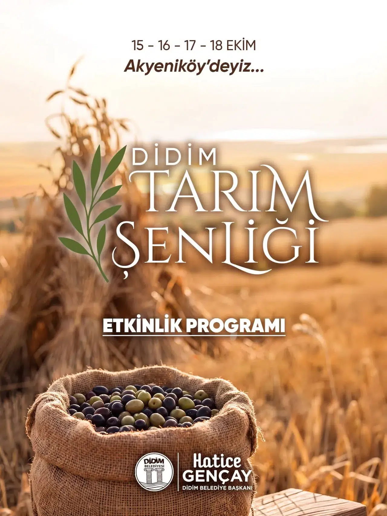Didim’de bereketli günler: Toprağın emeği Akyeniköy’de şölene dönüşüyor