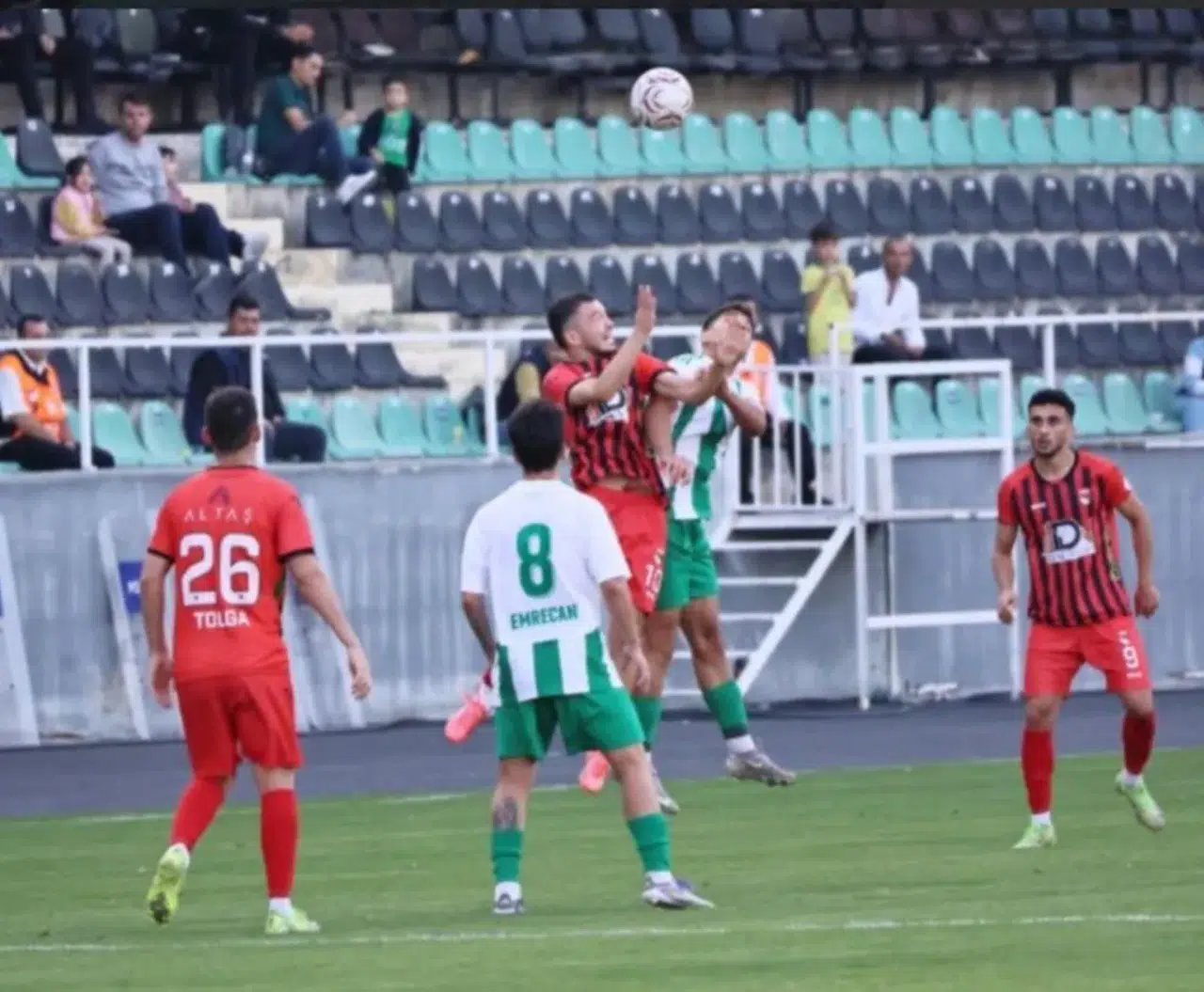 Denizli'de hüzünlü veda: Serikspor tek golle turladı