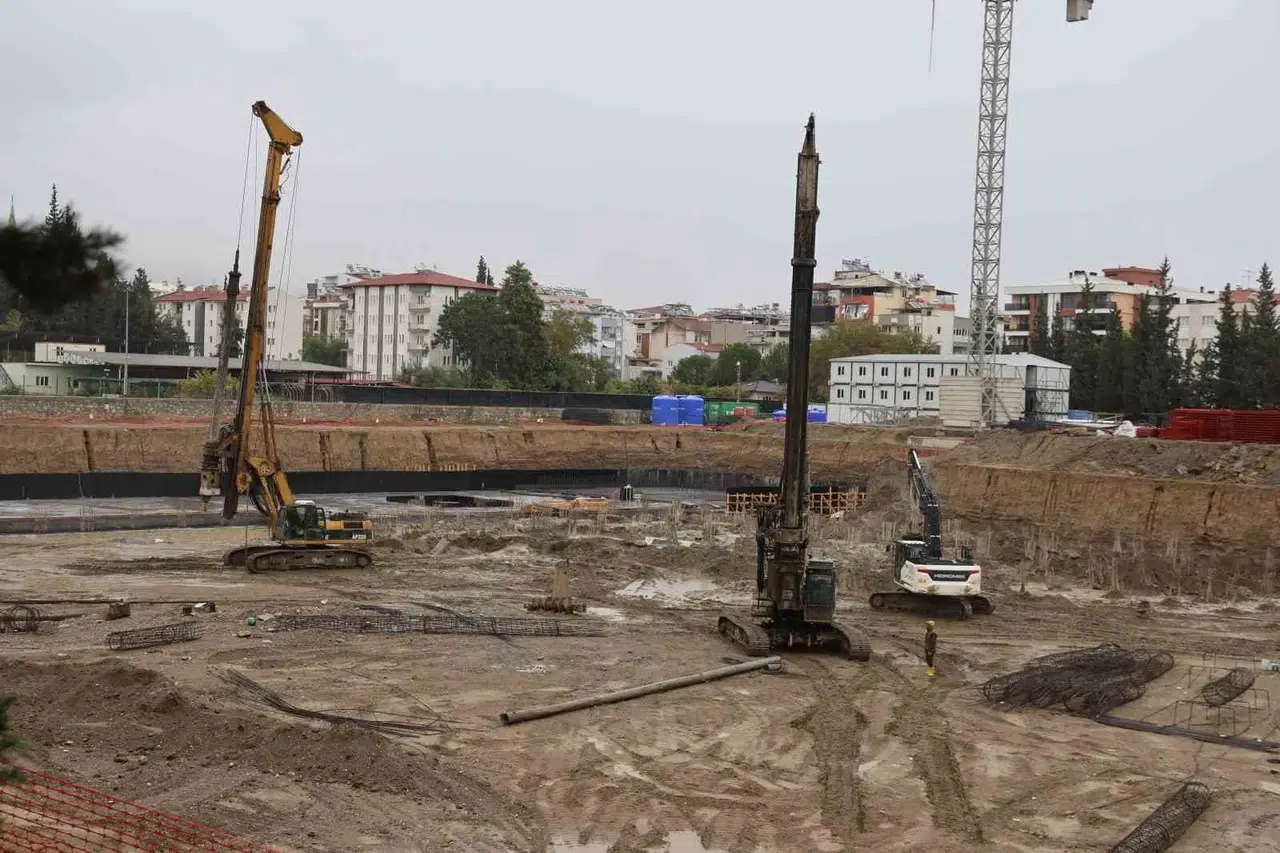 Aydın’da dev adliye projesinde geri sayım: Kazıklar çakıldı, inşaat hız kazandı