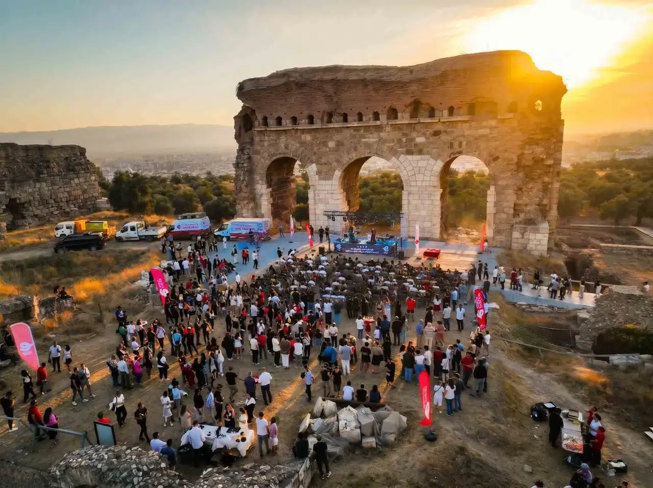 Tralleis'in kadim taşları sinemanın büyüsüyle yeniden hayat buluyor
