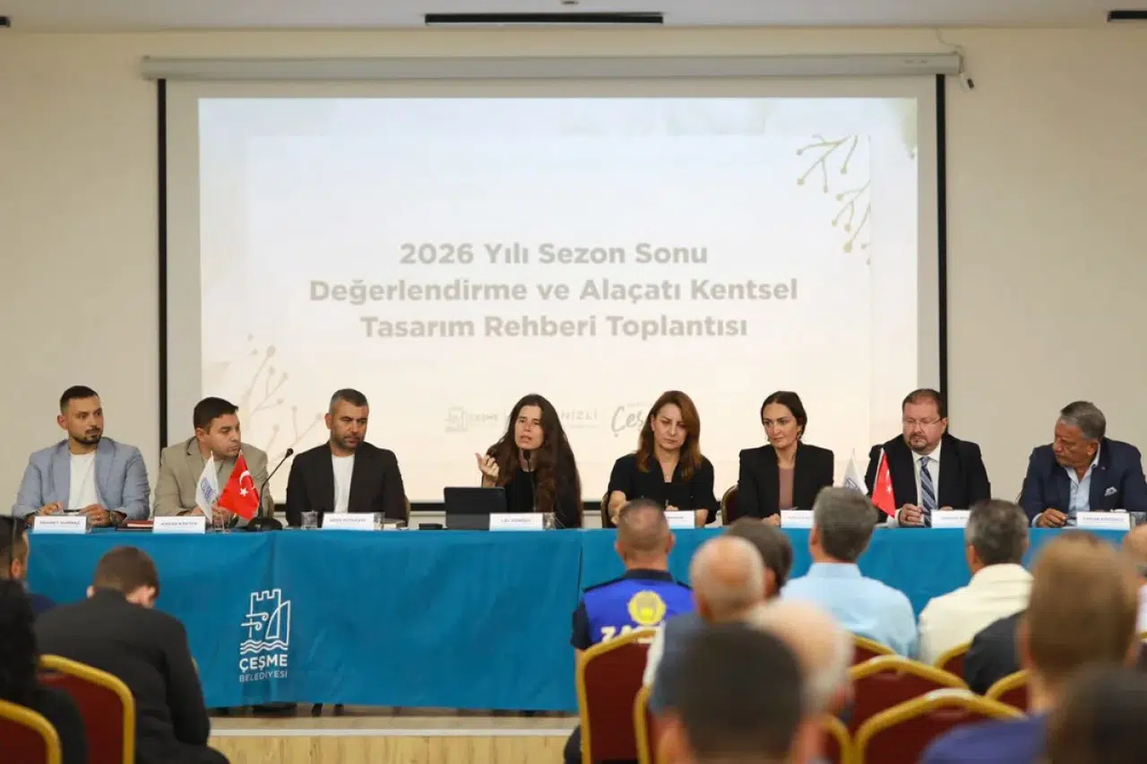 Çeşme Belediyesi, Alaçatı’nın geleceği için turizm temsilcileri ve esnafla buluştu