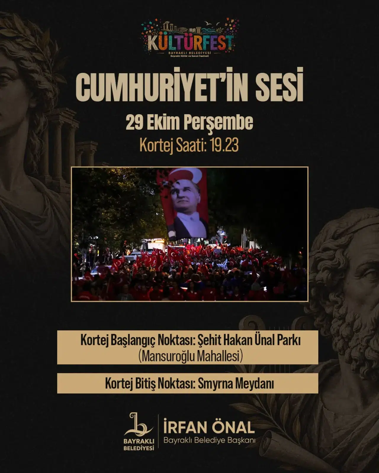 Bayraklı 29 Ekim’e Hazır: Kortej Ve Candan Erçetin Konseriyle Cumhuriyet Coşkusu