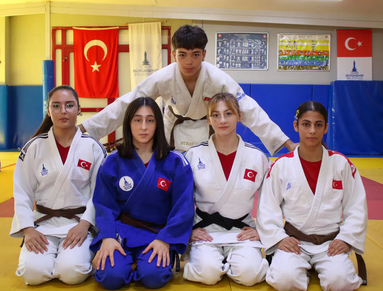 Genç judocuların hedefi olimpiyat madalyası
