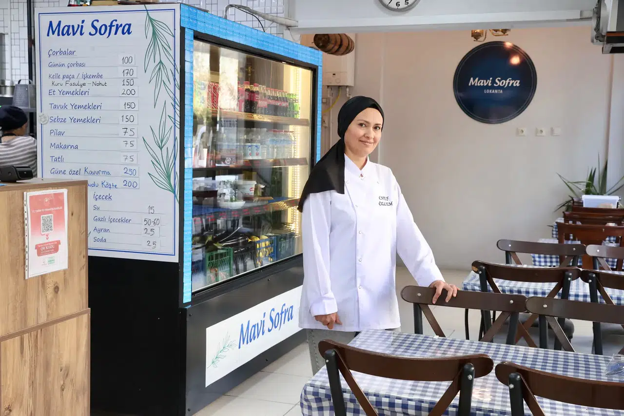 Aşçılık Kursunu Bitirdi Kendi Lokantasını Açtı