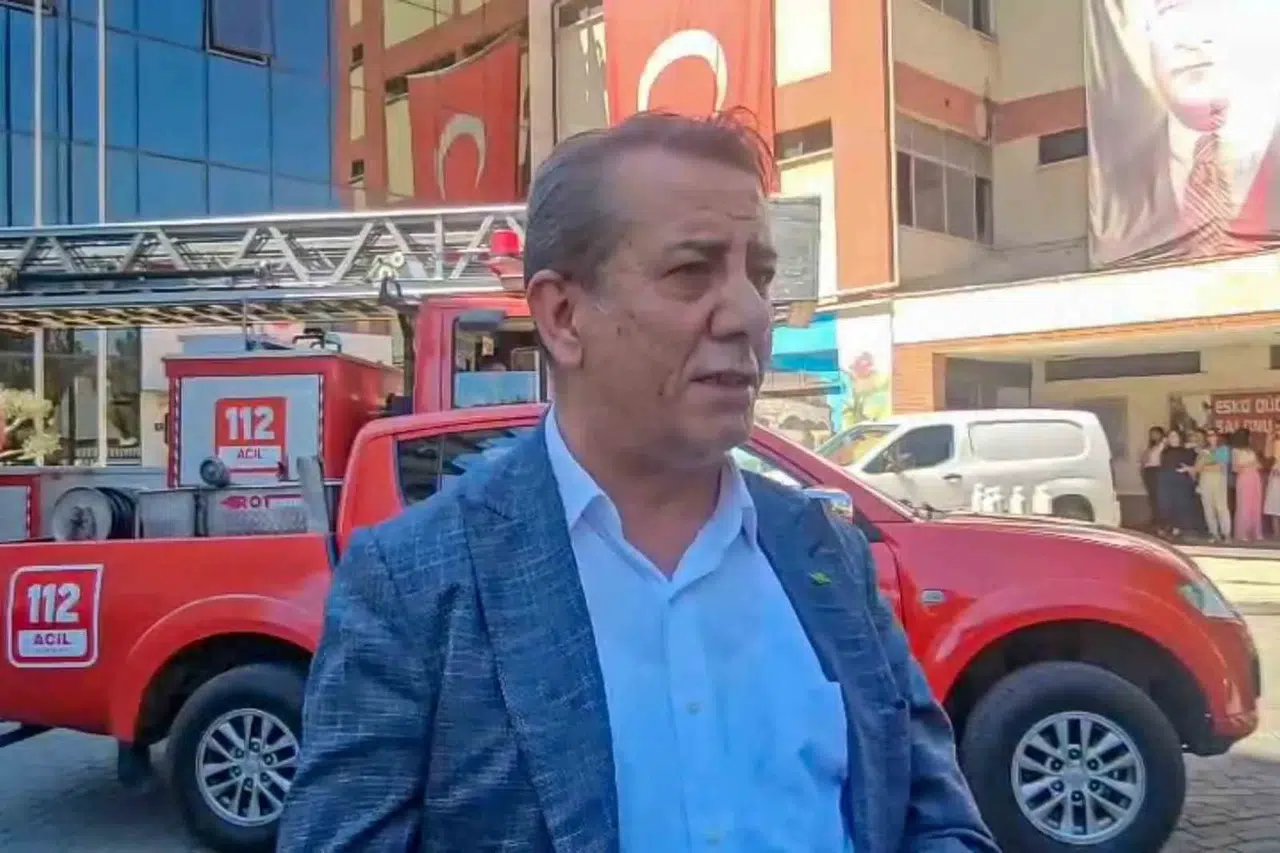 Efeler Belediyesi'nde korkutan yangın: Tatbikatlar olası faciayı önledi