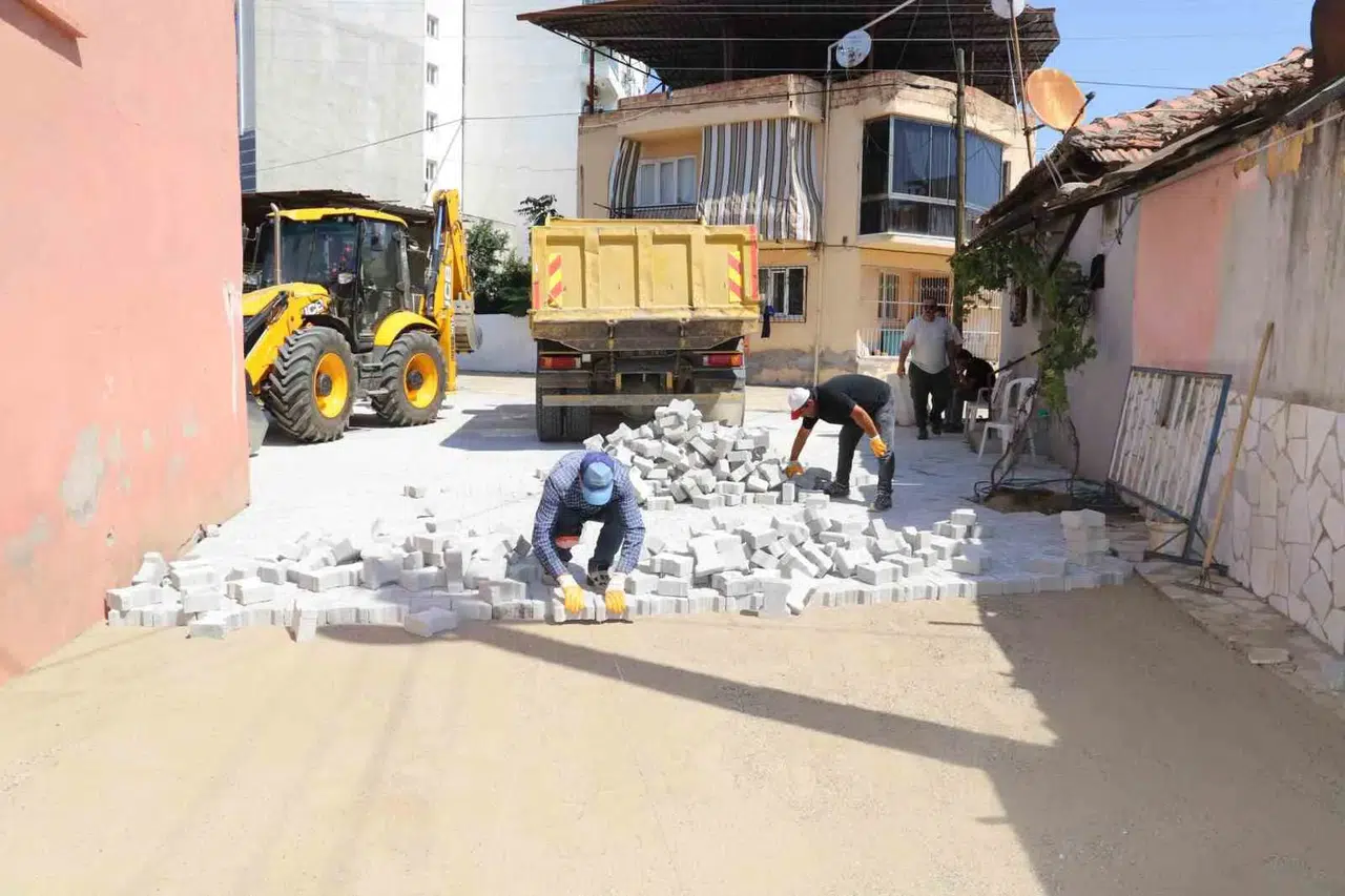 Nazilli'de hizmet maratonu: 41 noktada aynı anda şantiye kurulu