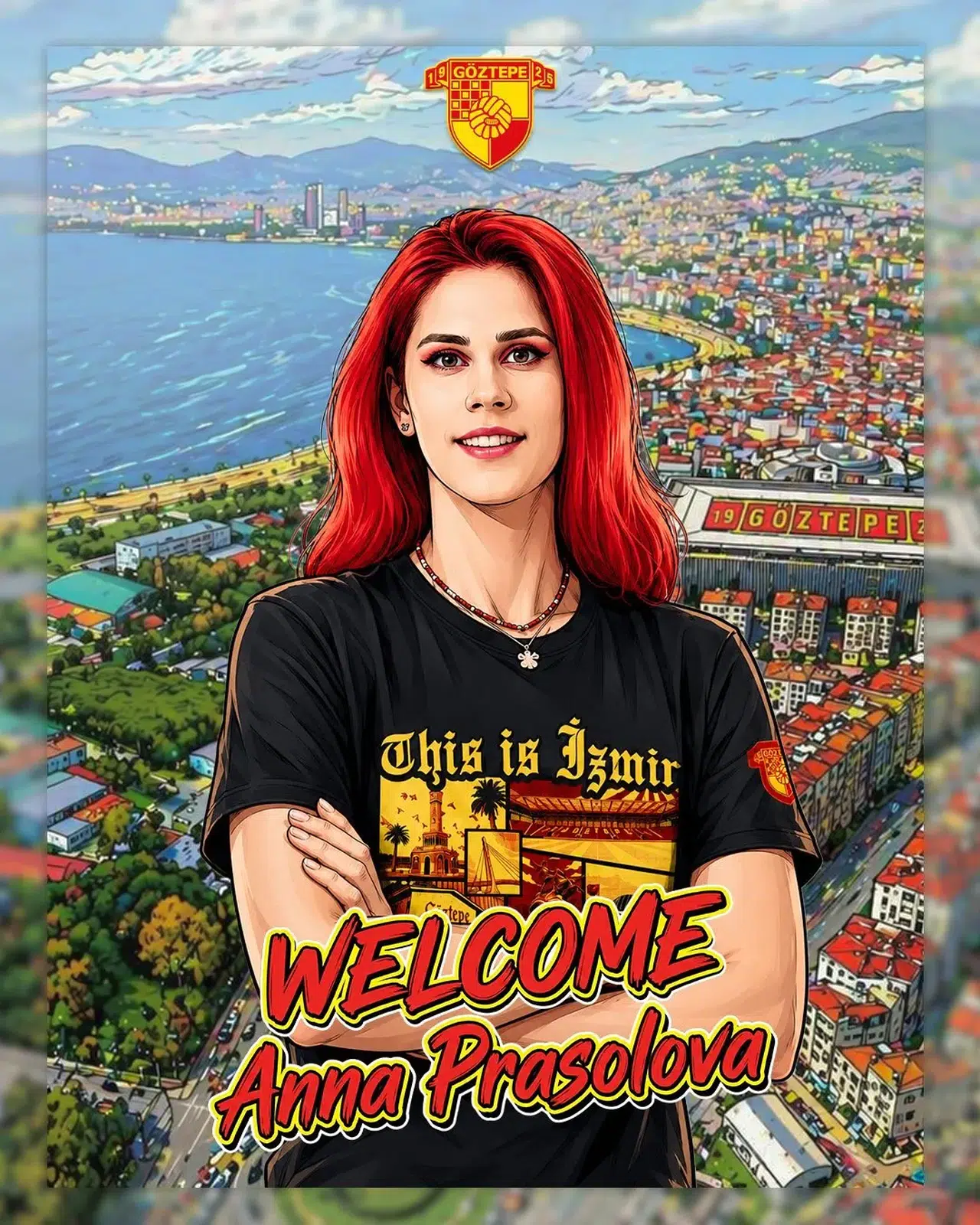 Göztepe’nin filedeki yeni kozu Rus yıldız oldu