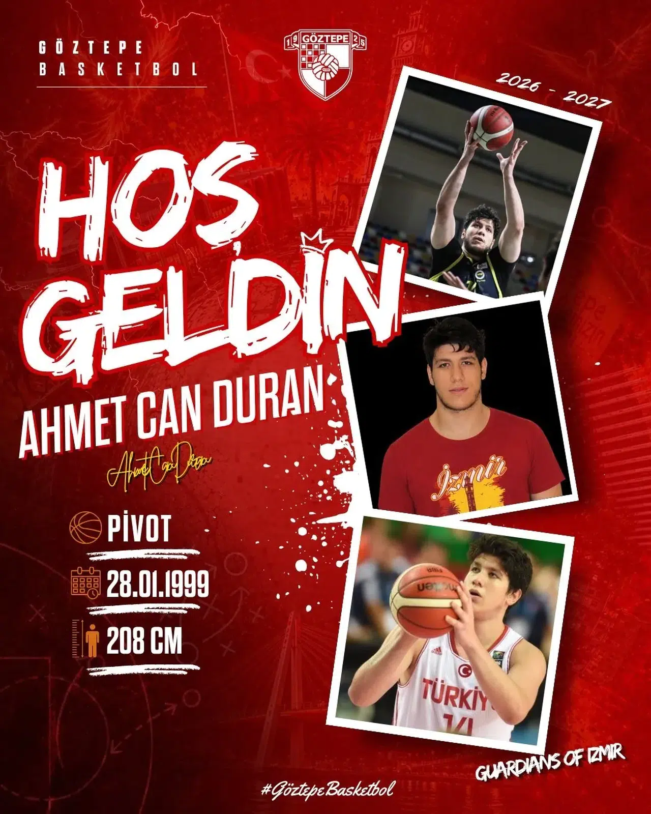 Göztepe pota altını dev isme emanet etti: Ahmet Can Duran imzayı attı