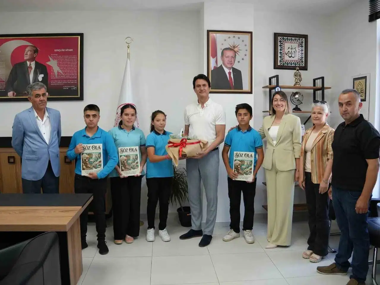 Köyceğizli öğrencilerden büyük başarı: Dijital dünyada dilimizin zenginliğini yansıttılar
