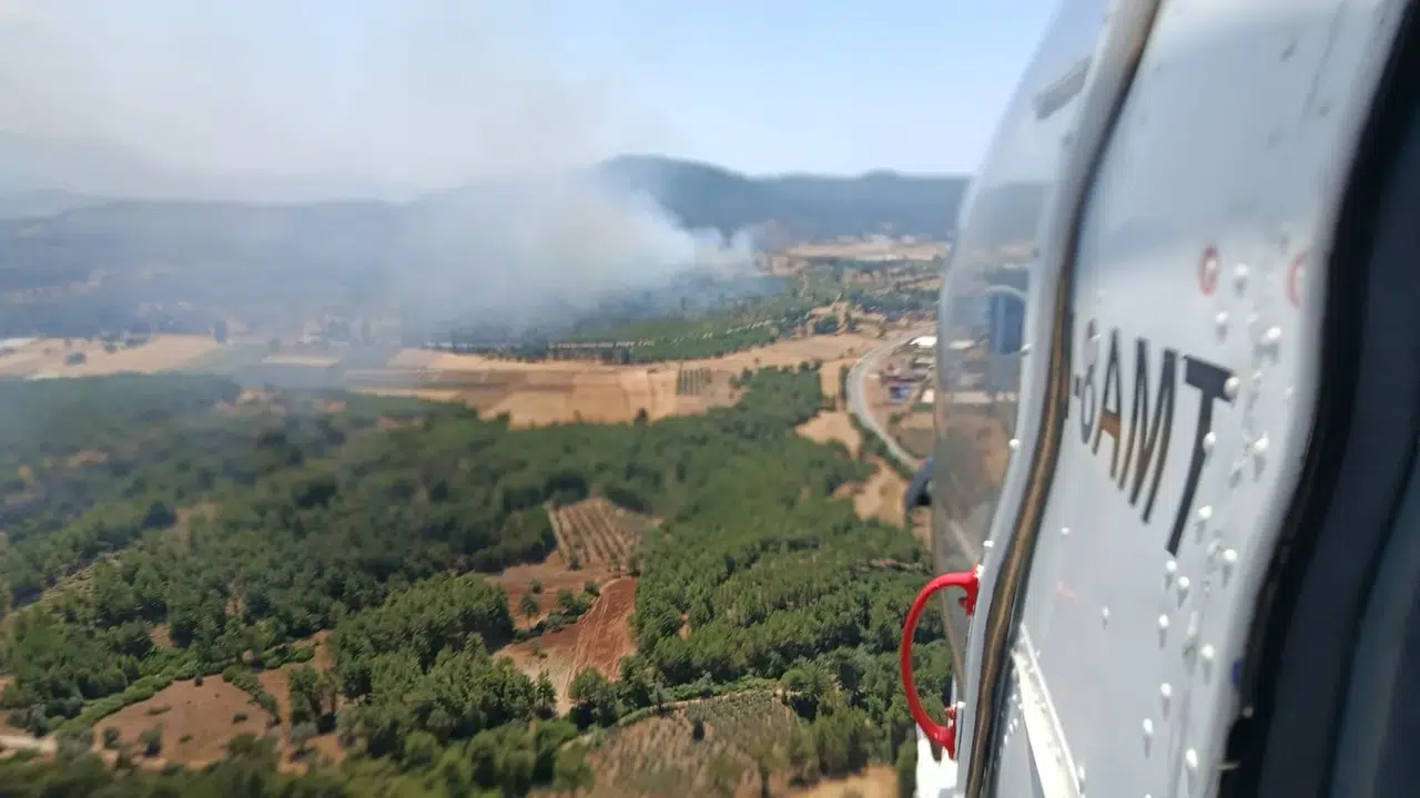 Seydikemer’de orman alarmı: Alevlere karşı dev operasyon