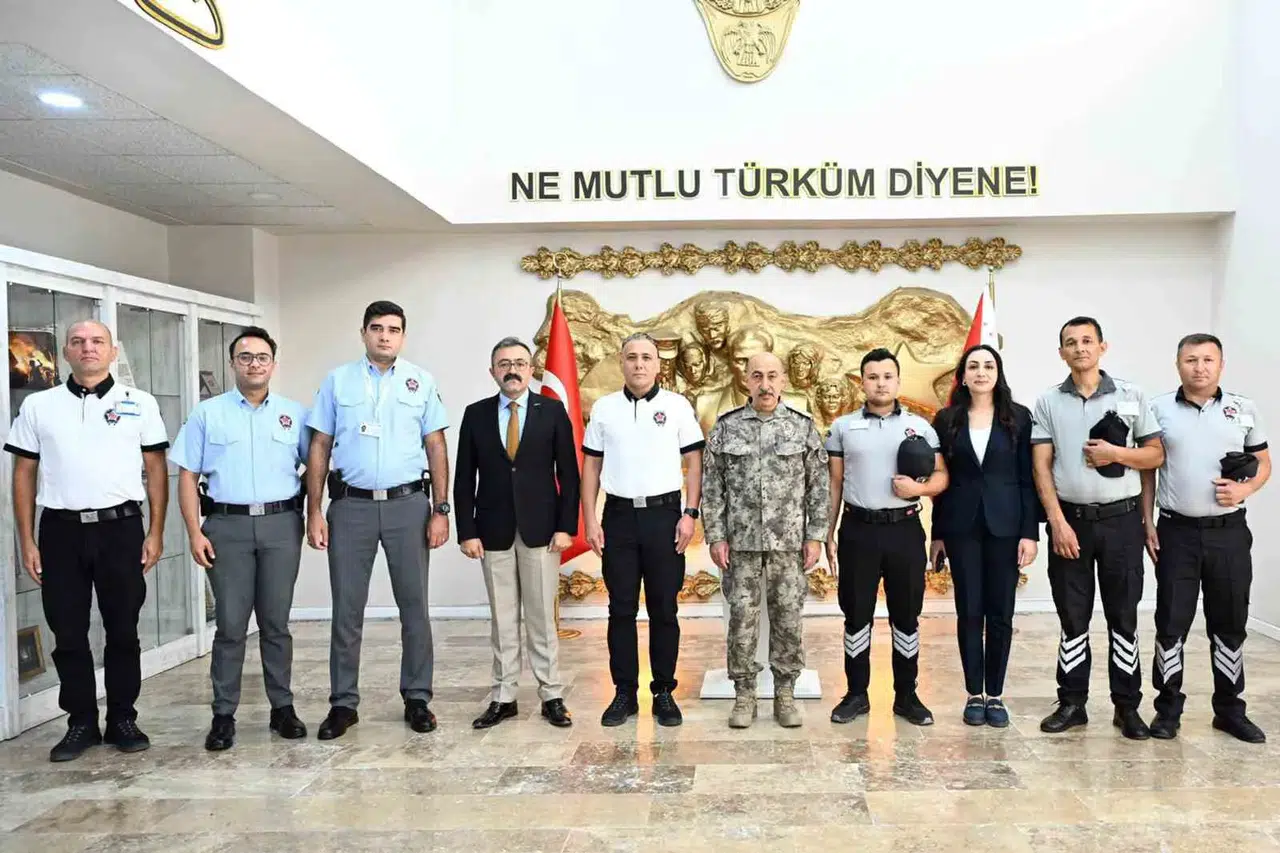 Muğla’da güvenlik güçleri bir araya geldi: Özel güvenlikçilerden Emniyet’e anlamlı ziyaret