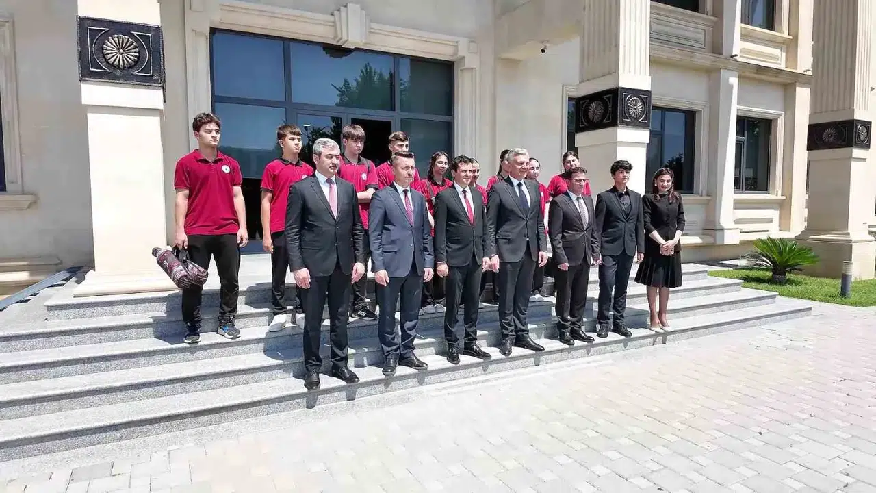 Denizli’den Azerbaycan’a gönül köprüsü: Çameli heyeti Bilesuvar’da ağırlandı